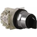 Product Image of Selector Switch, 3 Positions, Maintained , 600Vac, 10 Amp, Black Black, Maintained , Nonilluminated, 9001KS42BH13