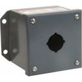 Product Image of 1 Hole, 30mm Hole Diameter, Steel Pushbutton Switch Enclosure 5-1/4" x 4.17" x 3.62", 1, 3, 13 NEMA Rated, 9001KYAF1