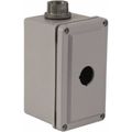 Product Image of 1 Hole, 30mm Hole Diameter, Plastic Pushbutton Switch Enclosure 1, 3, 4, 12, 4X NEMA Rated, 9001SKY1