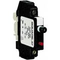 Product Image of 1 Amp, 250 VAC, 65 VDC, 1 Pole, DIN Rail Mount Circuit Protector Thermal Magnetic Trip, 16-10 AWG, 64mm x 80mm, 9080GCB10