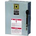 Product Image of Safety switch, General Duty, Fusible, 2 Pole, 3 Wire, 120/240VAC, 30A, Type 1, with Neutral, D211N