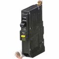 Product Image of 20 Amp, 120 VAC, 1 Pole, Bolt On Residual Current Circuit Breaker with Overcurrent Protection 14-8 AWG, QOB120GFI