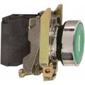Product Image of Push-Button Switch, 0.87" Mounting Hole Dia, Momentary NO, XB4BA31