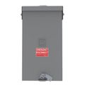 Product Image of QO 2 Pole Outdoor Load Center Circuit Breaker Enclosure, 2 Space, 120/240V (100A)