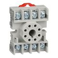 Product Image of 8 Pin, 300 VAC, 10 Amp, Type N, DIN Rail/Panel Mount Plug in Relay Socket, 8501NR51B
