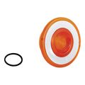 Product Image of Nonilluminated Round Push-Pull Knob Pushbutton Switch (Amber), 9001A22