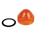 Product Image of Round Pilot And Indicator Light Lens (Amber), 9001A9