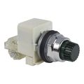 Product Image of 30mm Mounting Hole Dia. Momentary (MO) NC/NO 600V Projecting Push-Button Switch (Green), 9001K2L1GH13