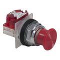 Product Image of 120 VAC Round Lens LED Pilot Light With Screw Clamp Connector (Red), 9001KP1LRR31