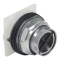 Product Image of 30mm Mounting Hole Dia. Maintained (MA) & Momentary (MO) Round Nonilluminated Push-Button Switch (Black), 9001KQ13B