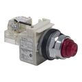 Product Image of 30mm Mounting Hole Dia. Momentary (MO) NC 600VAC 35mm Metal Mushroom Head Push-Button Switch, 9001KR24RH6