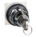 Product Image of 3-Position Maintained (MA) 600V Cam C Keyed With Key Withdrawal In Any Position, NEMA 1, 2, 3, 3R, 4, 6, 12 & 13 Selector Switch (Black), 9001KS43K10