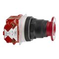 Product Image of 30mm Mounting Hole Dia. Maintained (MA) NC 600VAC Push-Button Switch, 9001SKR9RH6