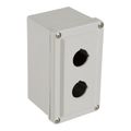 Product Image of 2 Hole Plastic Pushbutton Switch Enclosure, NEMA 1/3/4/4X/12 (30mm), 9001SKY2