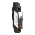 Product Image of Single Pole DIN Rail Mount Circuit Protector, Thermal Magnetic Trip (10A, 125VAC/65VDC), 9080GCB100