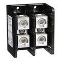 Product Image of 2 Pole Phenolic Power Distribution Block (250A Aluminum, 310A Copper, 600VAC, 1 Primary Connection), 9080LBA263101