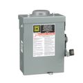 Product Image of 30A Fusible General Duty Safety Switch, 3 Pole, NEMA 3R Enclosure w/ Bolt on Hub Provision and Neutral (240VAC)
