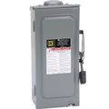 Product Image of 60A Fusible General Duty Safety Switch, 3 Pole, NEMA 3R Enclosure w/ Bolt on Hub Provision and Neutral (240VAC)