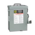 Product Image of 30A Non-Fused General Duty Safety Switch, 2 Pole, NEMA 3R Enclosure w/ Bolt on Hub Provision (240VAC)