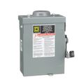 Product Image of 60A Non-Fused General Duty Safety Switch, 3 Pole, NEMA 3R Enclosure w/ Bolt on Hub Provision (240VAC)