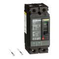 Product Image of 2 Pole Panel Mount Molded Case Circuit Breaker, Thermal Magnetic Trip (15A, 250VDC/600VAC), HDL26015