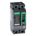Product Image of 2 Pole Panel Mount Molded Case Circuit Breaker, Thermal Magnetic Trip (80A, 250VDC/600VAC), HDL26080