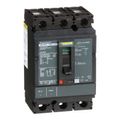 Product Image of 3 Pole Panel Mount Molded Case Circuit Breaker, Thermal Magnetic Trip (20A, 250VDC/600VAC), HDL36020