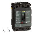 Product Image of 3 Pole Panel Mount Molded Case Circuit Breaker, Thermal Magnetic Trip (25A, 250VDC/600VAC), HDL36025
