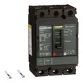 Product Image of 3 Pole Panel Mount Molded Case Circuit Breaker, Thermal Magnetic Trip (35A, 250VDC/600VAC), HDL36035