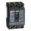Product Image of 3 Pole Panel Mount Molded Case Circuit Breaker, Thermal Magnetic Trip (40A, 250VDC/600VAC), HDL36040