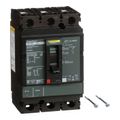 Product Image of 3 Pole Panel Mount Molded Case Circuit Breaker, Thermal Magnetic Trip (45A, 250VDC/600VAC), HDL36045