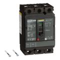 Product Image of 3 Pole Panel Mount Molded Case Circuit Breaker, Thermal Magnetic Trip (15A, 250VDC/600VAC), HGL36015