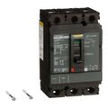 Product Image of 3 Pole Panel Mount Molded Case Circuit Breaker, Thermal Magnetic Trip (30A, 250VDC/600VAC), HGL36030