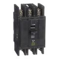 Product Image of 3 Pole Panel Mount Miniature Circuit Breaker (45A, 120/240VAC, 10kA), QOU345