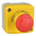 Product Image of Turn-To-Release NC 1-Operator Mushroom Head, No Legend, NEMA 1, 3, 3R, 4, 12 & 13 Push-Button Control Station (Red), XALACS1