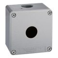 Product Image of 1-Hole 1.58" Hole Dia. Zinc Alloy NEMA 4 & 13 Pushbutton Switch Enclosure, 3.15" High x 3.15" Wide x 3.03" Deep, XAPG19501