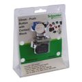 Product Image of 22mm Mounting Hole Dia. Push-Button Switch, XB4AB1