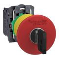 Product Image of 22mm Mounting Hole Dia. Maintained (MA) & Momentary (MO) NC/NO Push-Button Switch, XB5AS9445