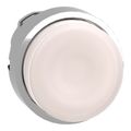 Product Image of 22mm Mounting Hole Dia. Momentary (MO) Round Nonilluminated Projecting Push-Button Switch (White), ZB4BW113