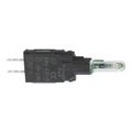 Product Image of 12-24 VAC LED Shock And Vibration Resistant Indicating Light With Quick Connect Connector (Green), ZB6EB3B