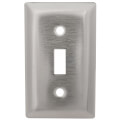 Product Image of 1-Gang Stainless Steel Toggle Switch Wall Plate