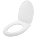 Product Image of SoftClose Elongated Closed Front Toilet Seat (Cotton White)