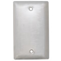 Product Image of 1-Gang Stainless Steel Blank Wall Plate, Box Mount