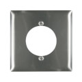Product Image of 2-Gang Stainless Steel Power Outlet Receptacle Wall Plate