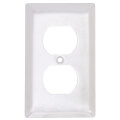 Product Image of 1-Gang Stainless Steel Duplex Receptacle Wall Plate