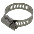 Product Image of 13/16" - 1-1/2" #16 Stainless Steel Worm Gear Hose Clamp w/ Stainless Steel Screw