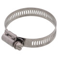 Product Image of 1-5/16" - 2-1/4" #28 Stainless Steel Worm Gear Hose Clamp w/ Stainless Steel Screw