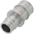 Product Image of 1" x 3/4" 304 Stainless Steel Expansion PEX Reducer Coupling