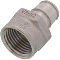Product Image of 1/2" 304 Stainless Steel Expansion PEX Female Adapter