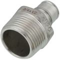 Product Image of 1/2" x 3/4" 304 Stainless Steel Expansion PEX Male Adapter
